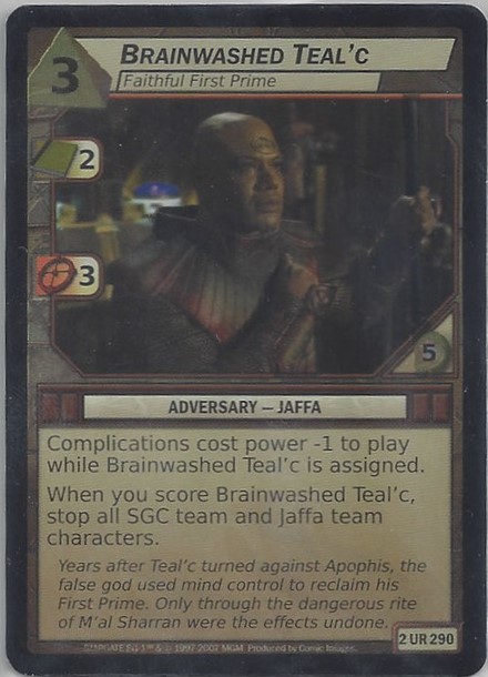 Brainwashed Tealc, Faithful First Prime - Foil